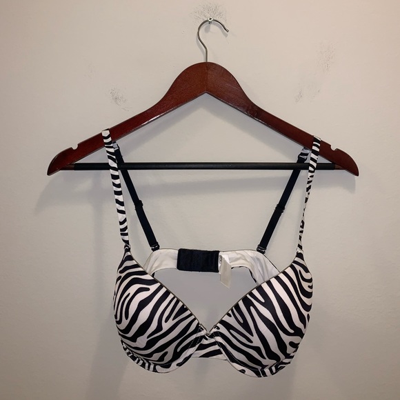 Gilligan & Omalley Zebra Print bra size 36B - Picture 3 of 8